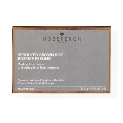 HOBEPERGH Peeling Enzimatico al Germoglio di Riso Integrale 12 x 4 gr